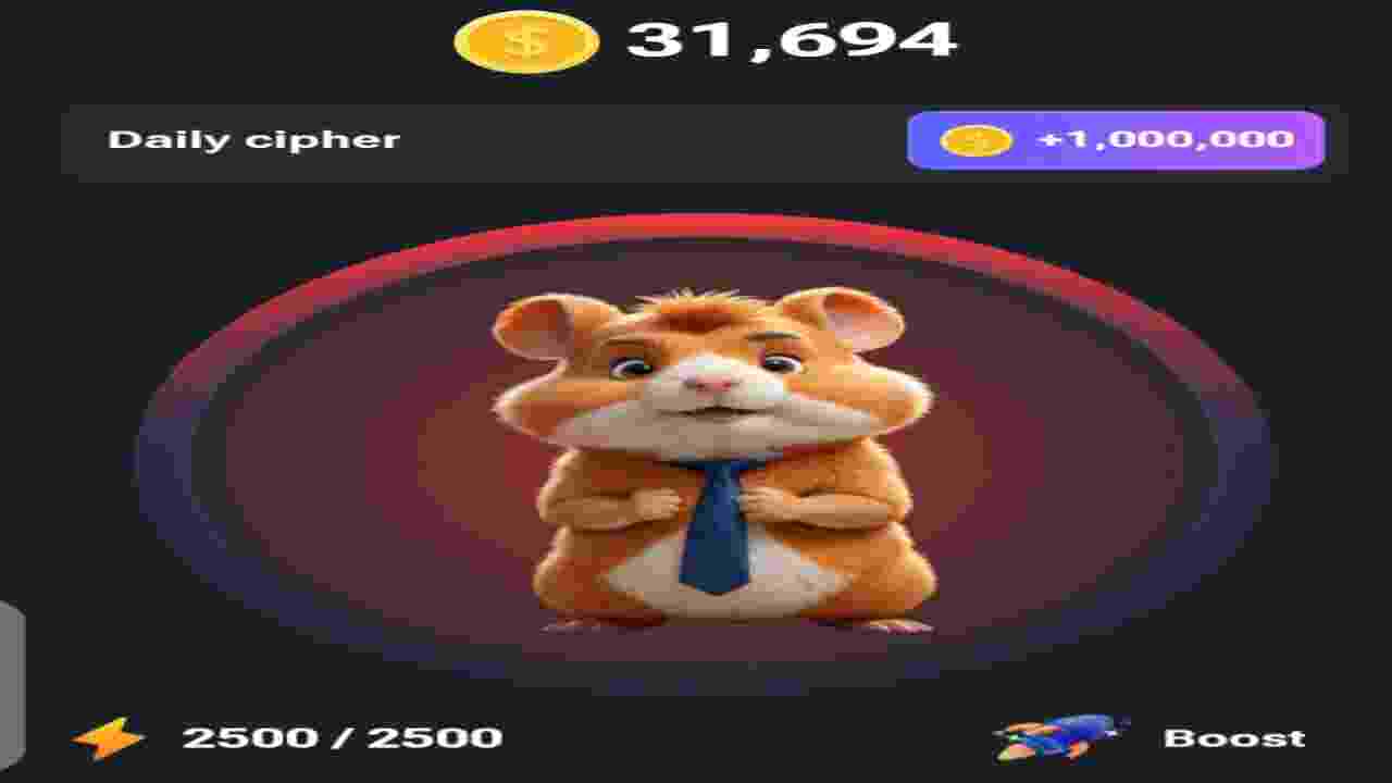 Hamster Kombat Daily cipher