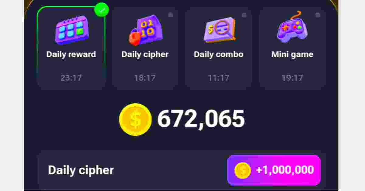 Hamster Kombat Daily Cipher Code to Earn 1 Million Coins Today, August 10