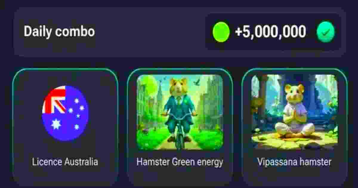 Hamster Kombat Daily Combo to Mine 5M Coins Today, August 11