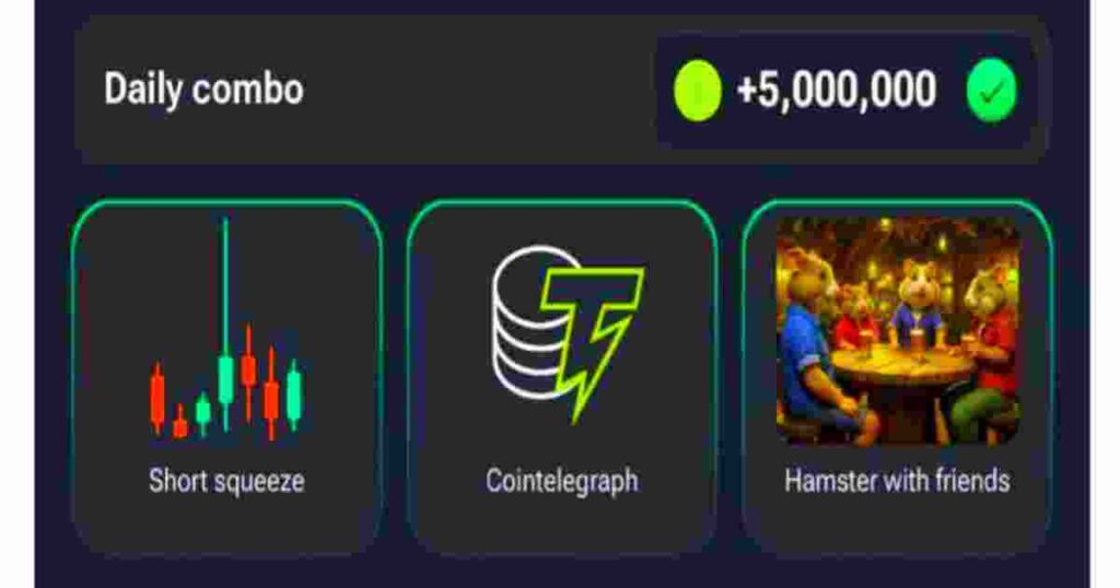 Today’s Hamster Kombat Daily Combo on August 13: Get 5M Coins
