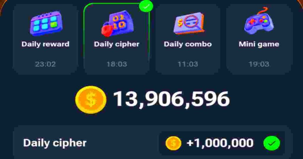 Today’s Hamster Kombat Daily Cipher Code, August 15, 2024