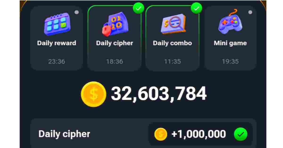 Today’s Hamster Kombat Daily Cipher Code, August 17, 2024