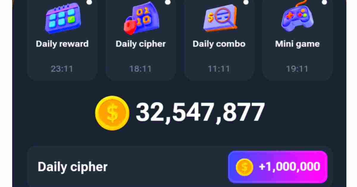 Today’s Hamster Kombat Daily Cipher Code, August 18, 2024