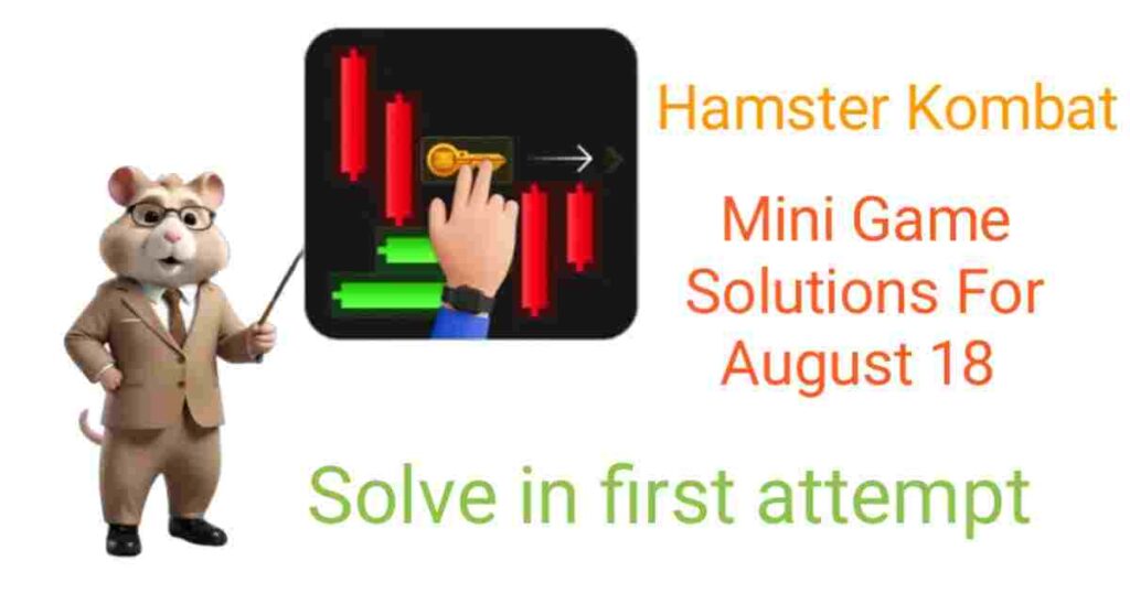 Hamster Kombat Daily Mini-Game Solutions for August 18