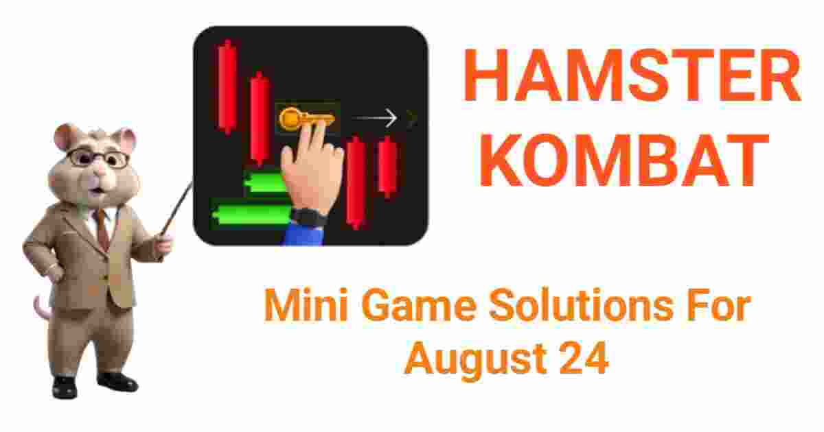Hamster Kombat Daily Mini-Game Solutions for August 24