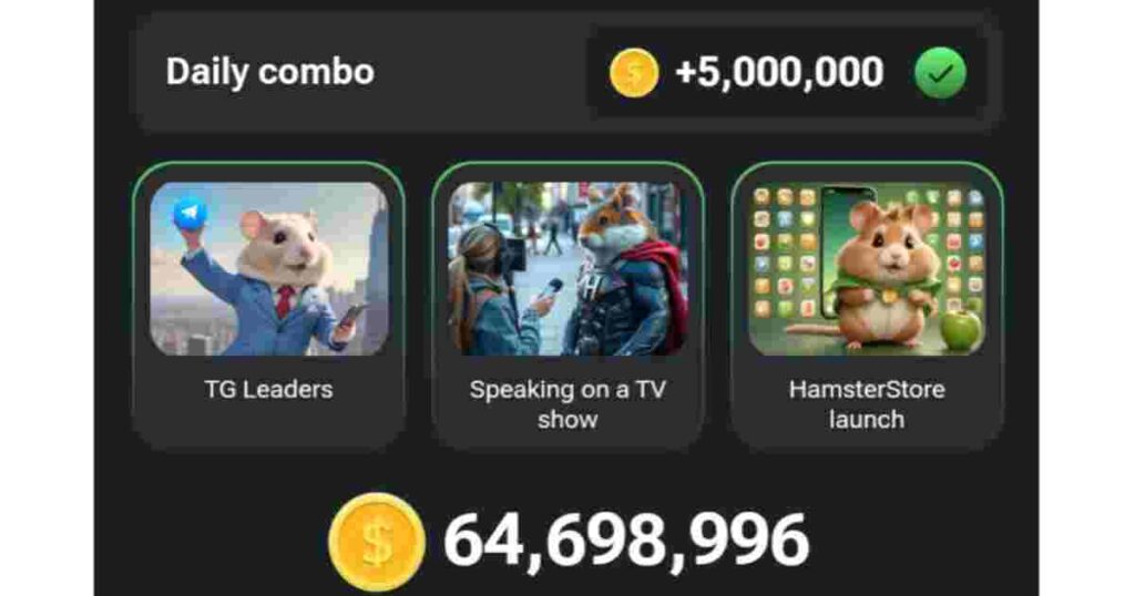 Hamster Kombat daily combo