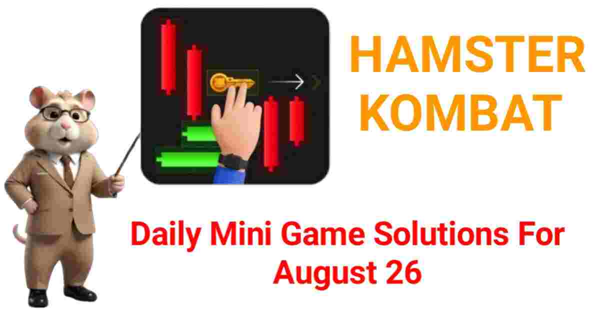 Hamster Kombat Daily Candles Mini Game Solutions for August 26