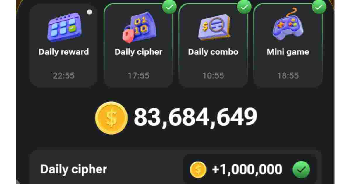 Hamster Kombat Daily Cipher Code Solution, August 27, 2024