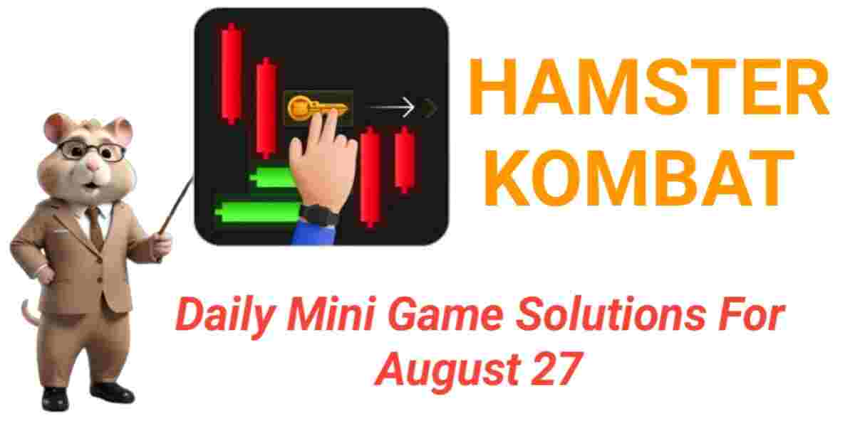 Hamster Kombat: Solutions for the Daily Candles Mini-Game on August 27, 2024