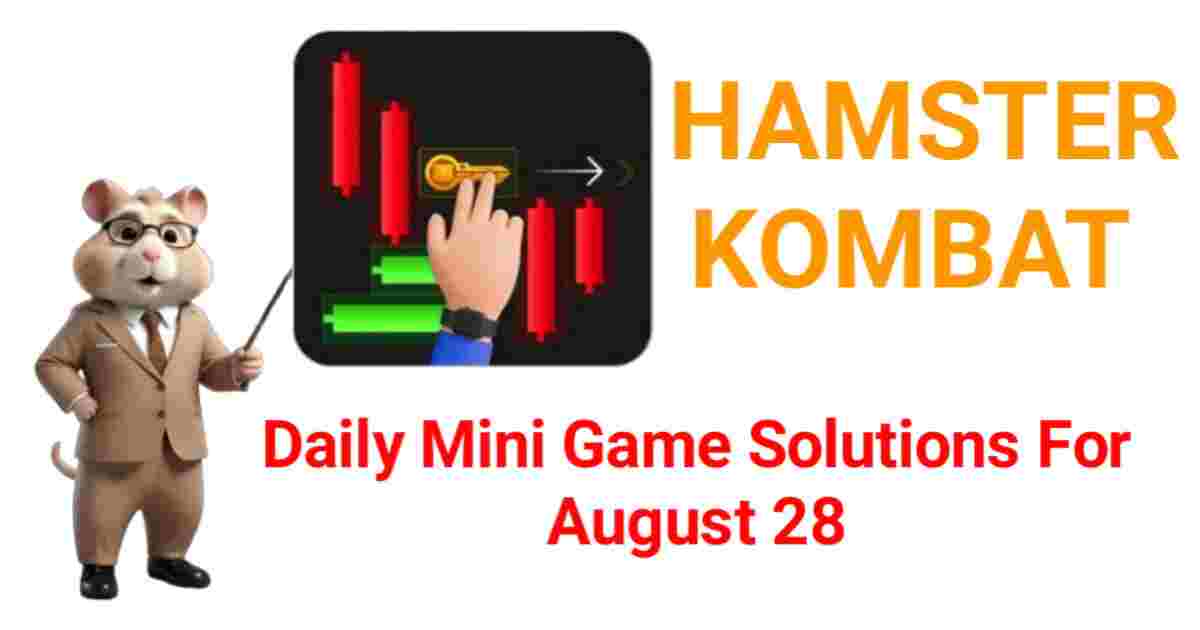 Hamster Kombat Daily Candles Mini-Game Solutions for August 28