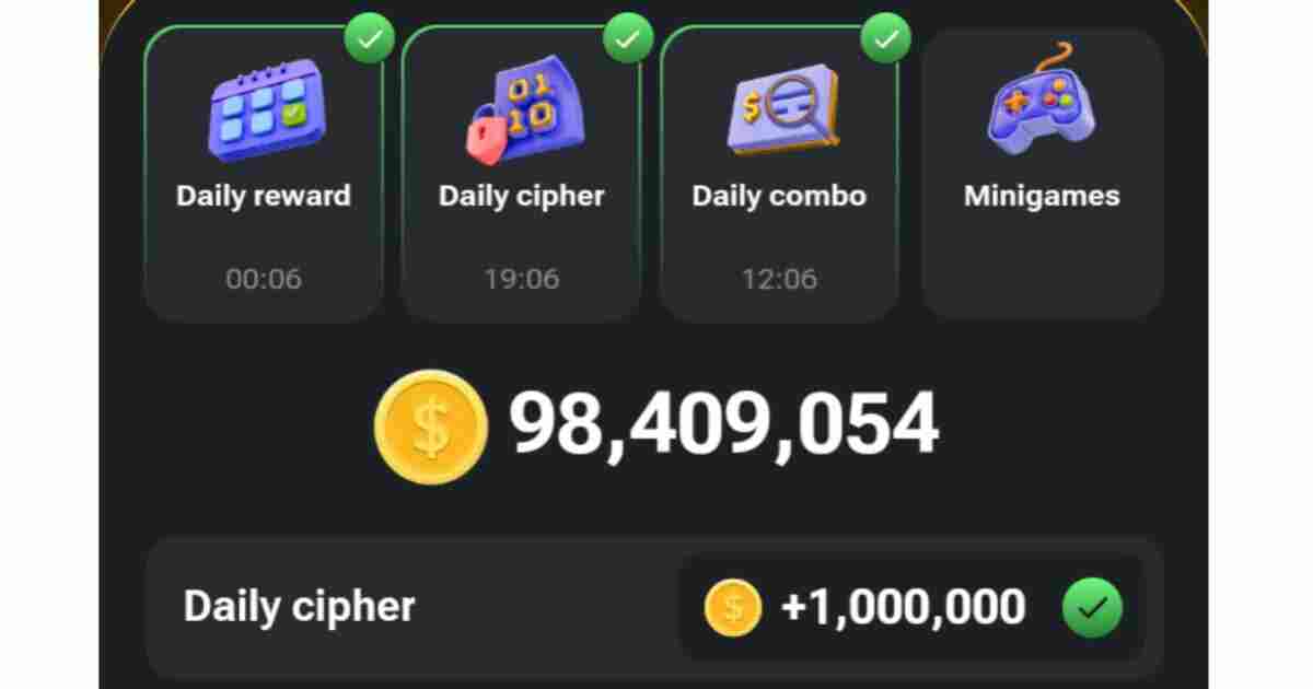 Hamster Kombat Daily Cipher Code, August 29, 2024