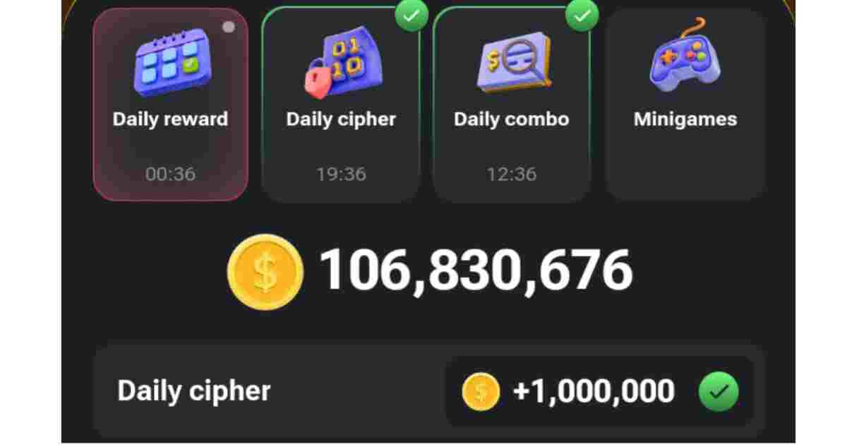 Today's Hamster Kombat Daily Cipher for August 30, 2024