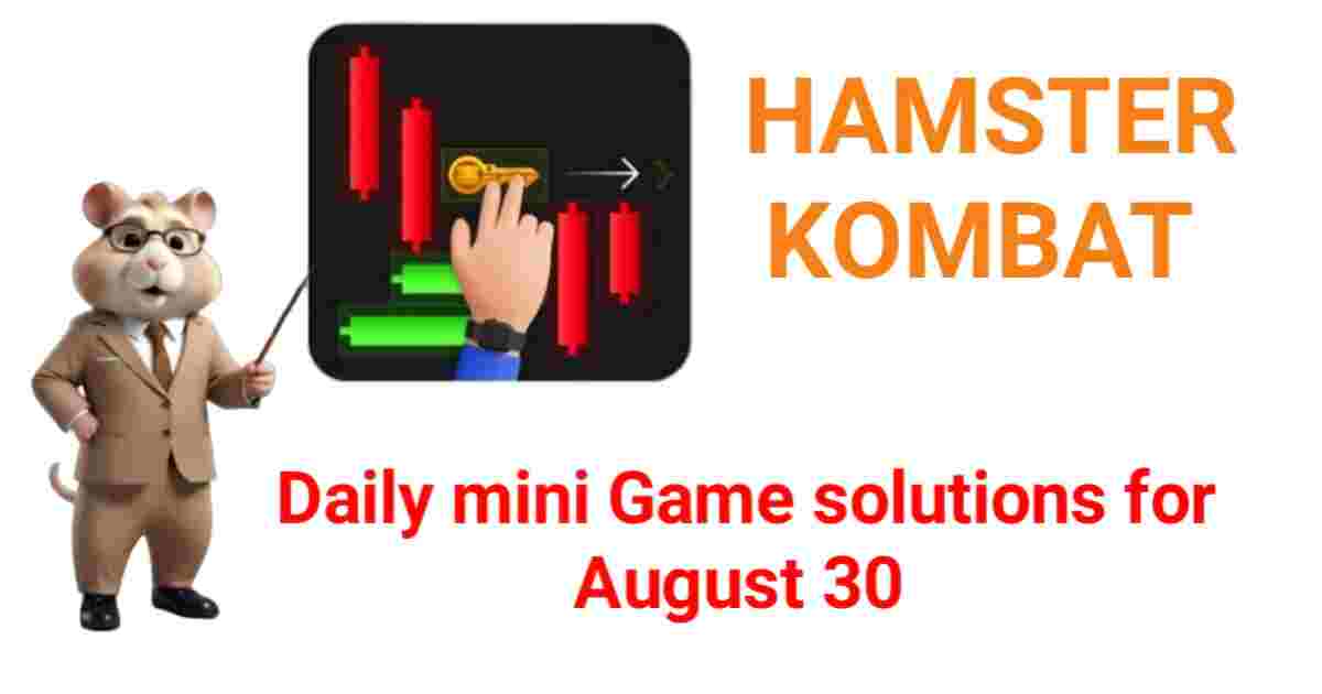 Hamster Kombat Daily Candles Mini-Game Solutions for August 30, 2024