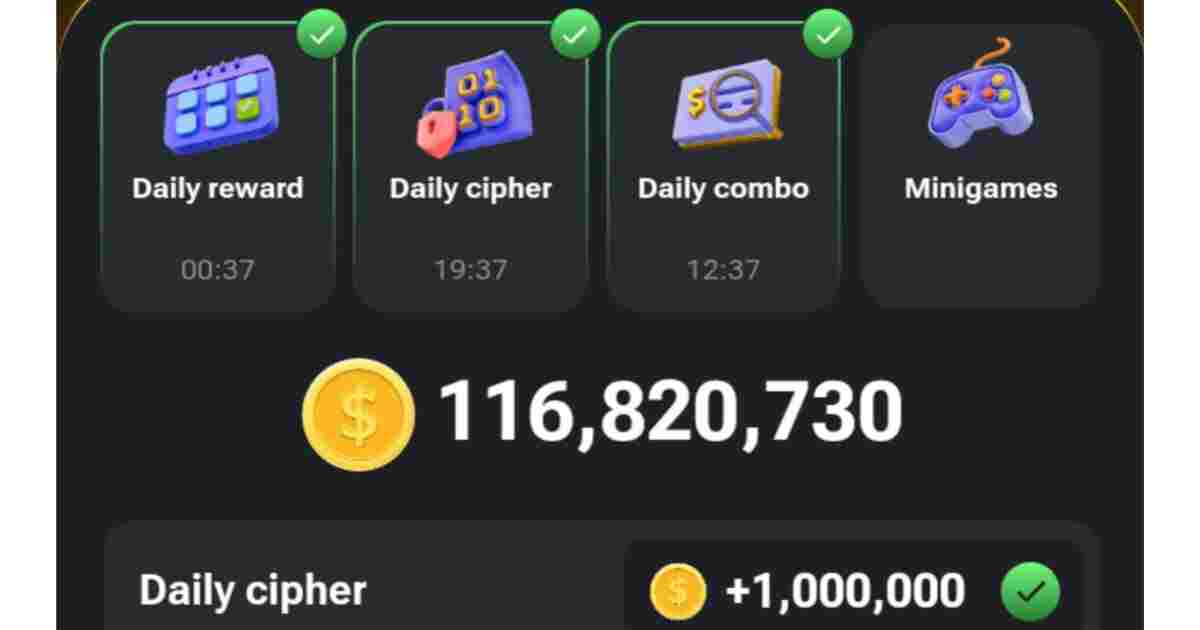 Today's Hamster Kombat Daily Cipher for August 31, 2024