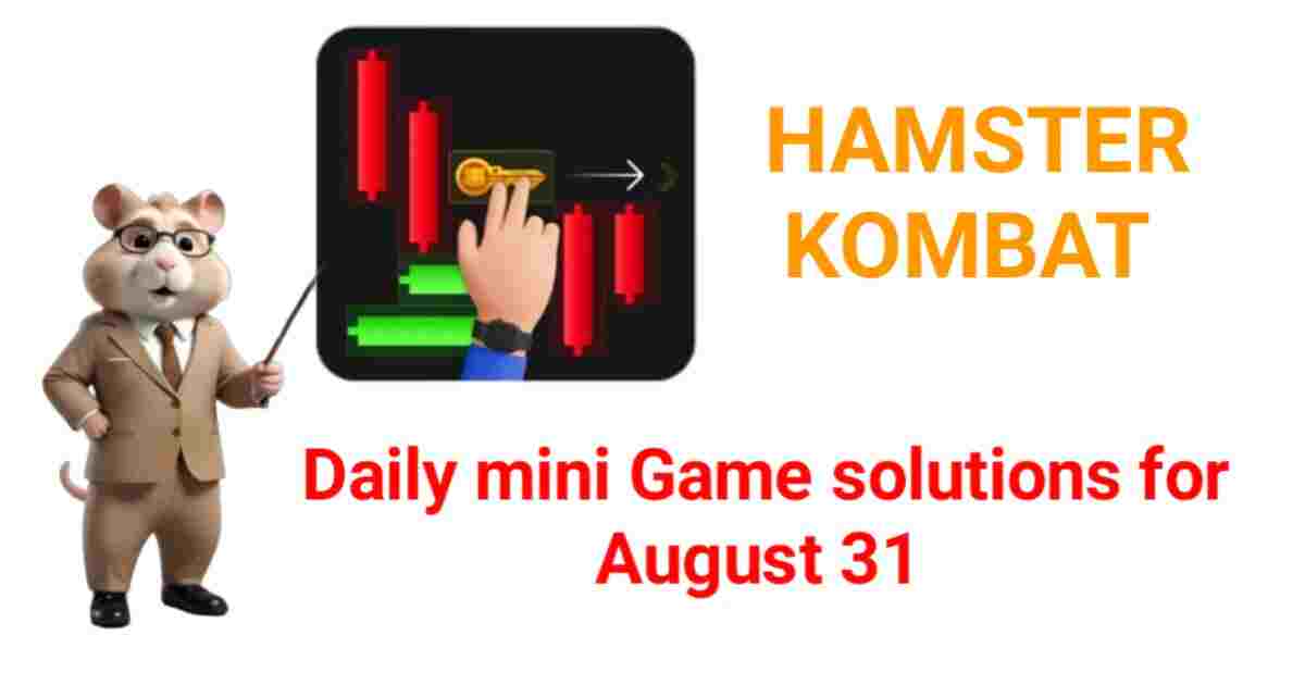 Hamster Kombat Daily Candles Mini Game Solutions for August 31, 2024
