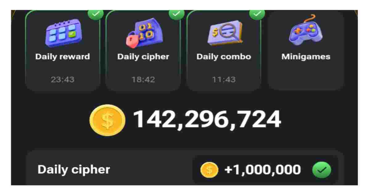 Hamster Kombat daily cipher code for September 3, 2024