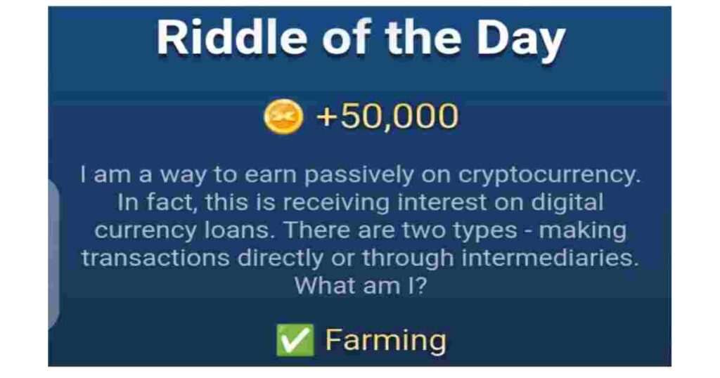 Musk X Empire Riddle Of The Day September 4