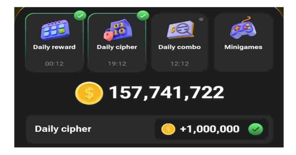 Today's Hamster Kombat daily cipher code for September 5