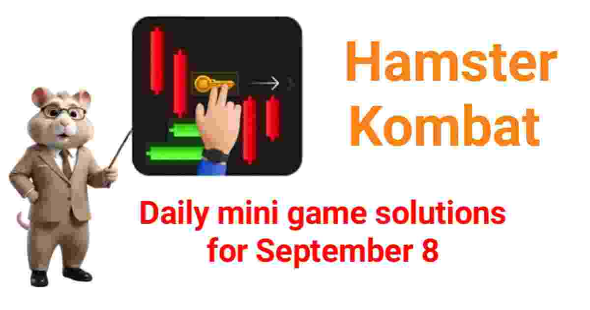 Hamster Kombat Daily Candles Mini-Game Solutions for September 8, 2024