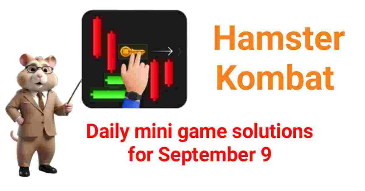 Hamster Kombat Daily Candles Mini Game Solutions for September 9, 2024