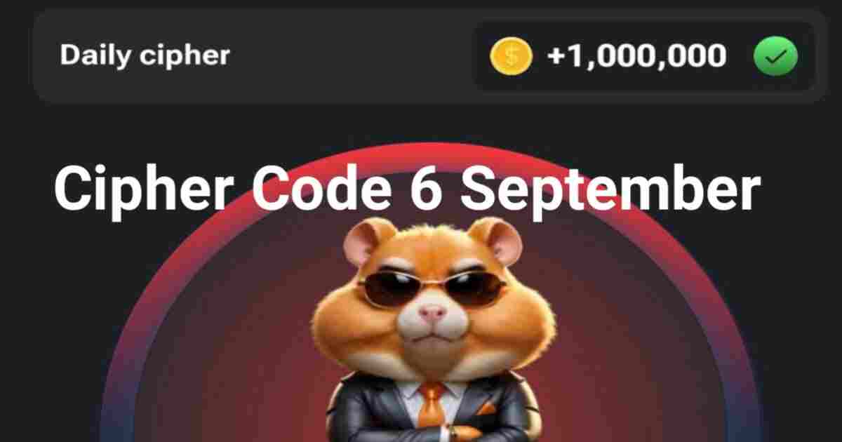 Hamster Kombat Daily Cipher Code For September 6, 2024