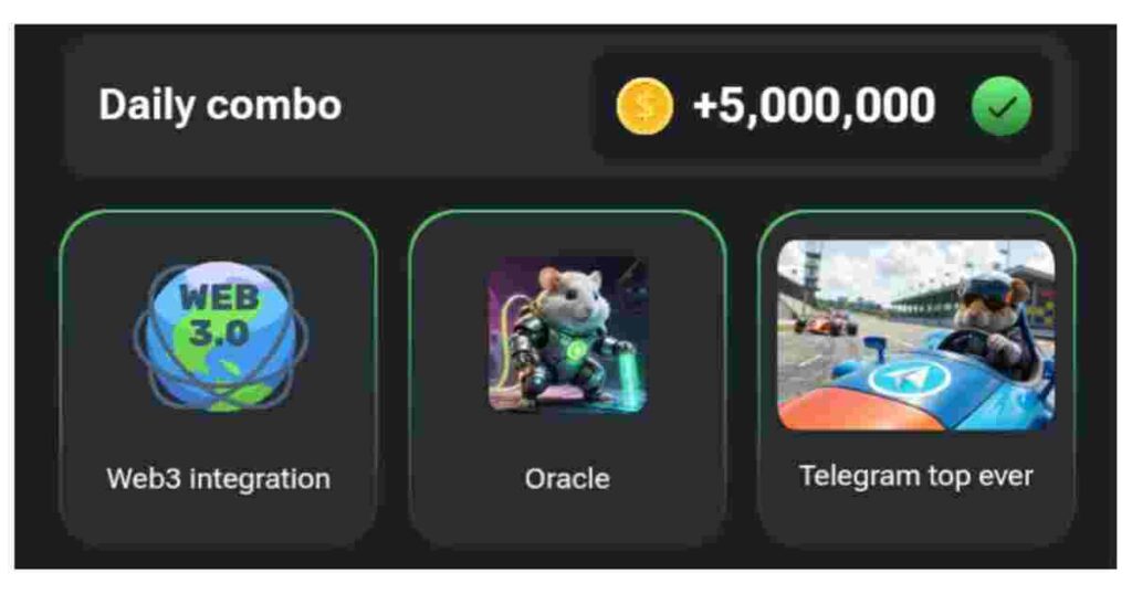 Hamster Kombat daily combo cards 11 September