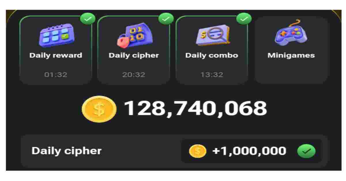 Hamster Kombat daily cipher code 11 September