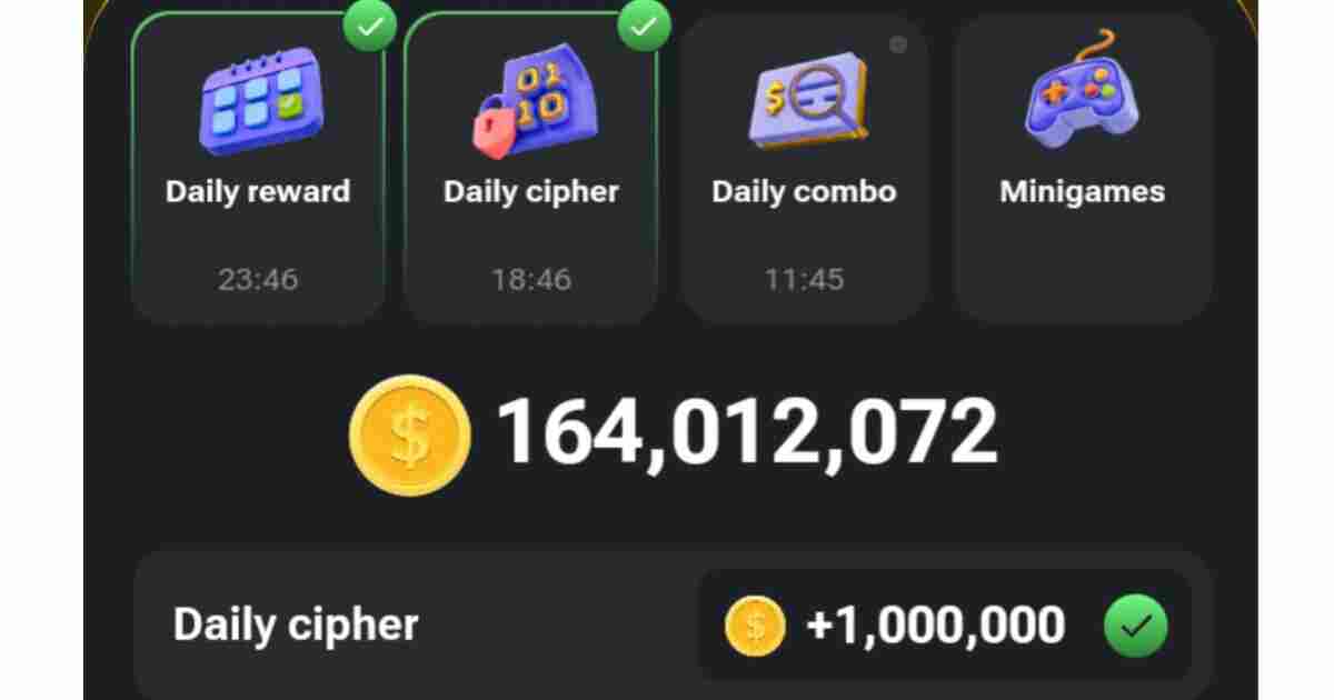 Hamster Kombat daily cipher code 13 September, 2024