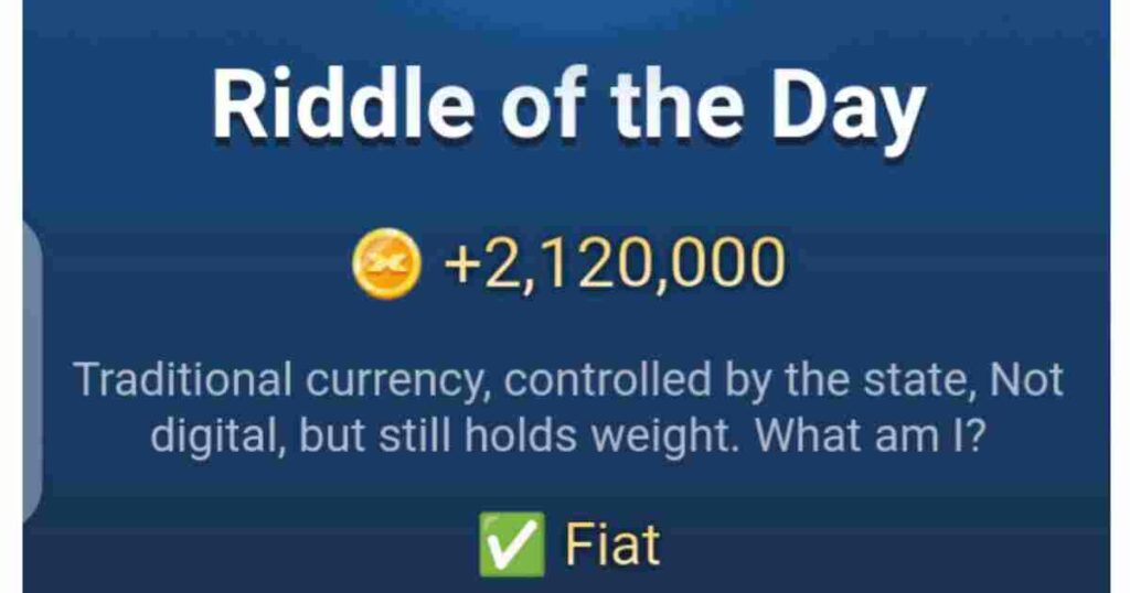X Empire Riddle Of The Day 13-14 September