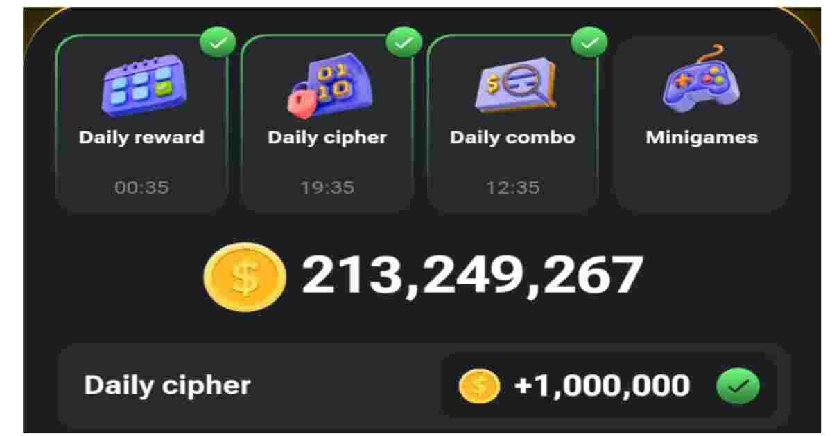 Hamster Kombat daily cipher code 15 September 2024