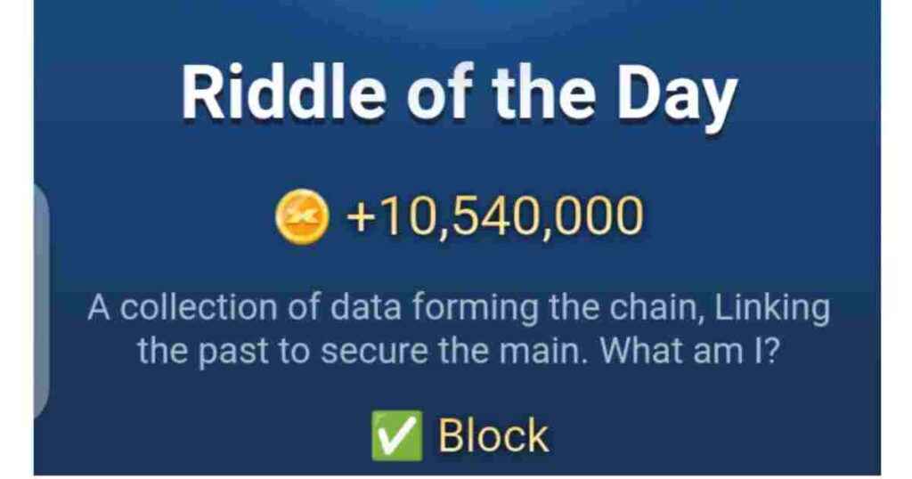 X Empire riddle Of The Day