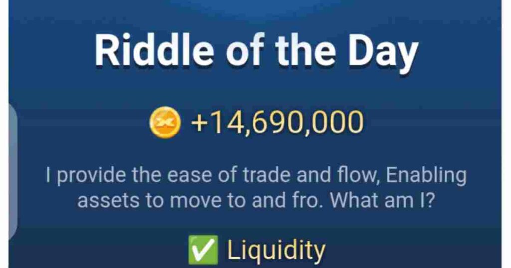 X Empire Riddle Of The Day 18-19 September 2024