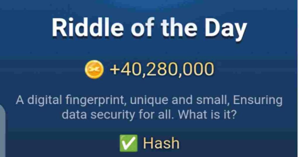 X Empire riddle Of The Day 23-24 September